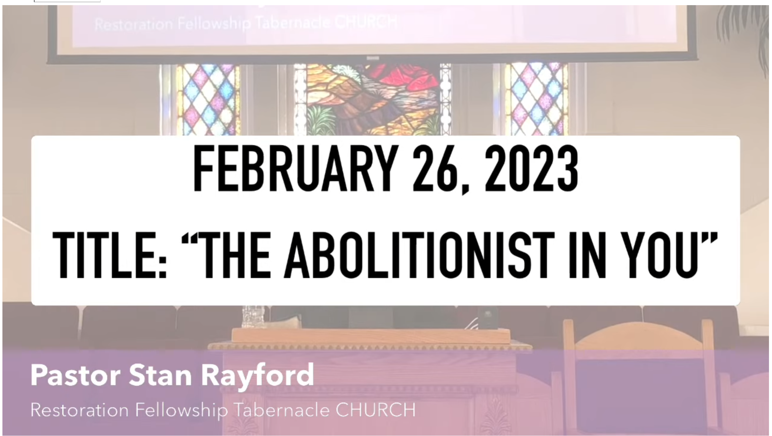 The Abolitionist In You